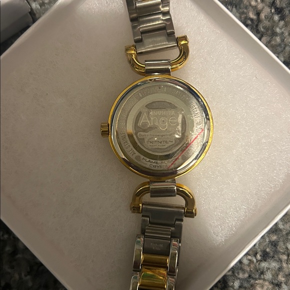 Invicta Angel Two-Tone Gold and Silver Watch - gorgeous and lightly used - Picture 3 of 6